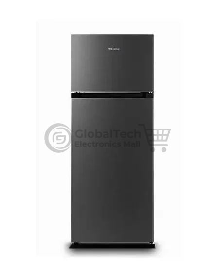 Hisense REF172DR 124L Double Door Refrigerator Silver 1 Hisense REF172DR 124L inverter refrigerator with no frost, LED light, and double doors in silver