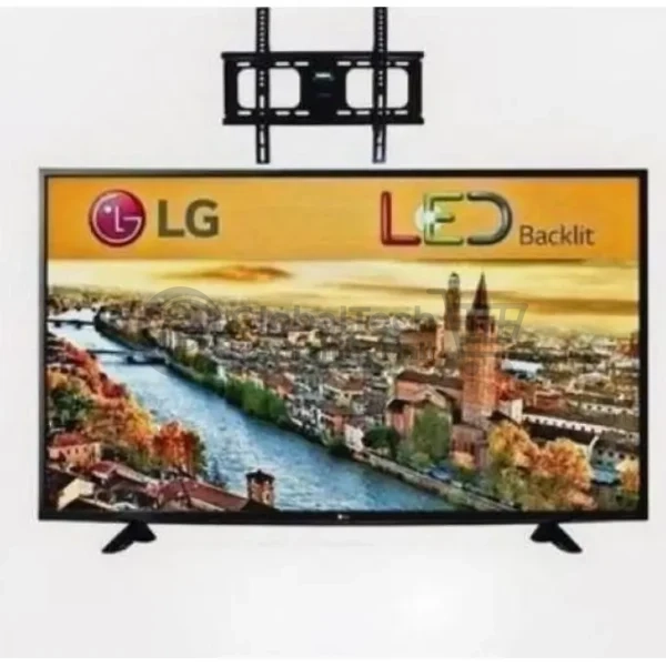 LG 32 Inch LED TV with HD resolution, USB, HDMI, and free wall mount