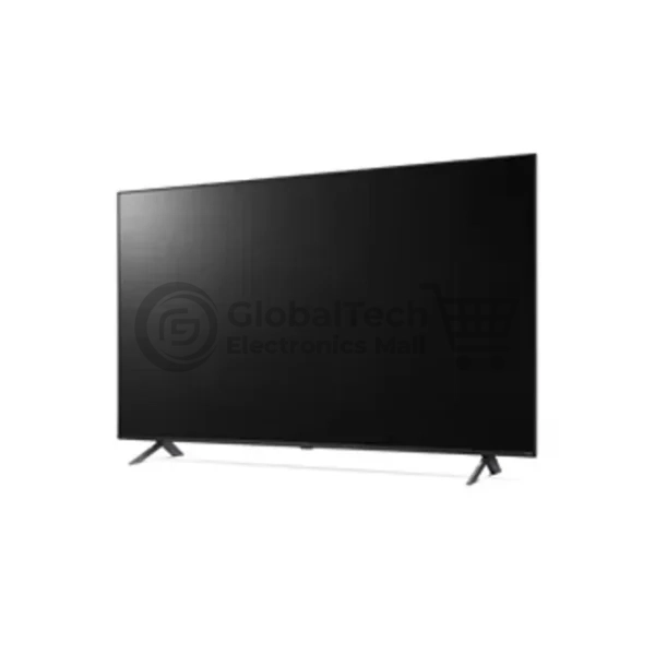 Front view of LG 65 Inch QNED 4K Smart TV 65QNED80T6B with AI Magic Remote