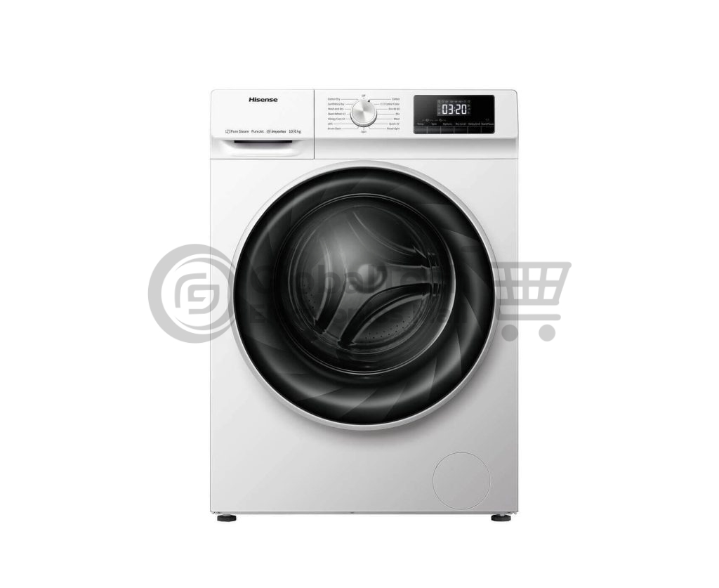 Hisense Front Load Washer Dryer 10kg Wash 6kg Dry Model WDQY1014T