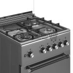 Maxi 60x60 cm Gas Cooker – 3+1 Burners, IGL Inox (TR)