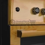 Maxi 60x60 Cooker – 3 Gas+1 Electric Burners,Wood
