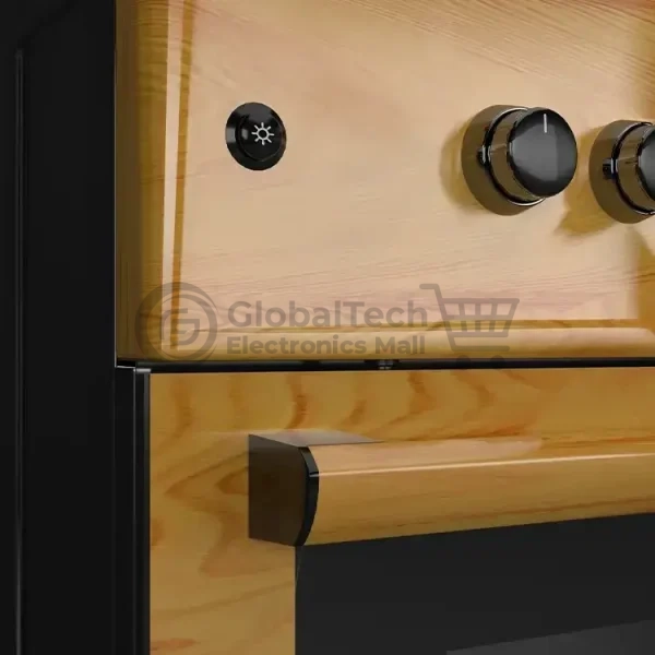 Maxi 60x60 Cooker – 3 Gas+1 Electric Burners,Wood