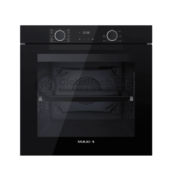 Maxi 60CM Built-In Electric Oven – Black (QL10BL)