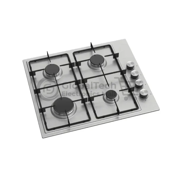 Maxi 4-Burner Stainless Steel Gas Cooker – Tabletop (DS201)