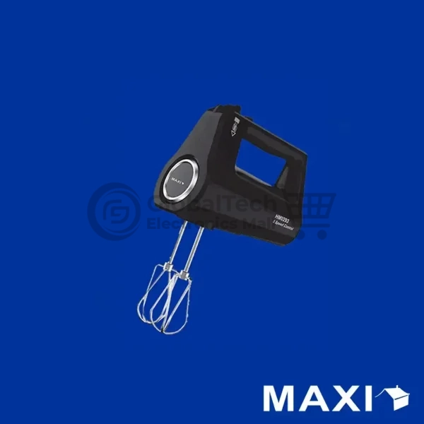 Maxi 300W Black Hand Mixer (Model HM0293)