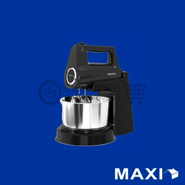 Maxi 400W Standing Kitchen Mixer with Bowl – Black (HM0293A)