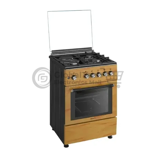 Maxi 60x60 Gas Cooker (TR) – IGL Wood, 3+1 Burners
