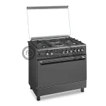 Maxi 60x90 Gas Cooker (4+2) – Matte Inox TR