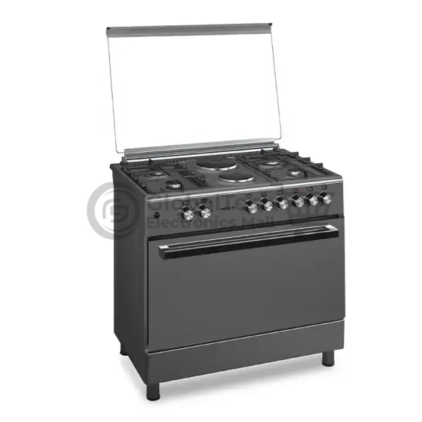 Maxi 60x90 Gas Cooker (4+2) – Matte Inox TR