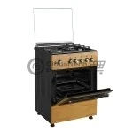 Maxi 60x60 Gas Cooker (TR) – IGL Wood, 3+1 Burners