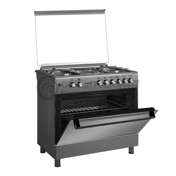 Maxi 60x90 Gas Cooker (4+2) – Matte Inox TR