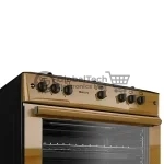 Maxi 60x90 cm Gas Cooker with 5 Burners – Wood
