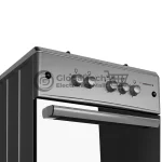 Maxi 60x60 Gas Cooker (3 Gas+1 Electric) – Inox