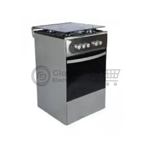 Maxi 50x50 cm Gas Cooker – 3+1 Burners, Inox