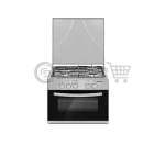 Maxi 50x50 cm Gas Cooker – 3+1 Burners, Inox