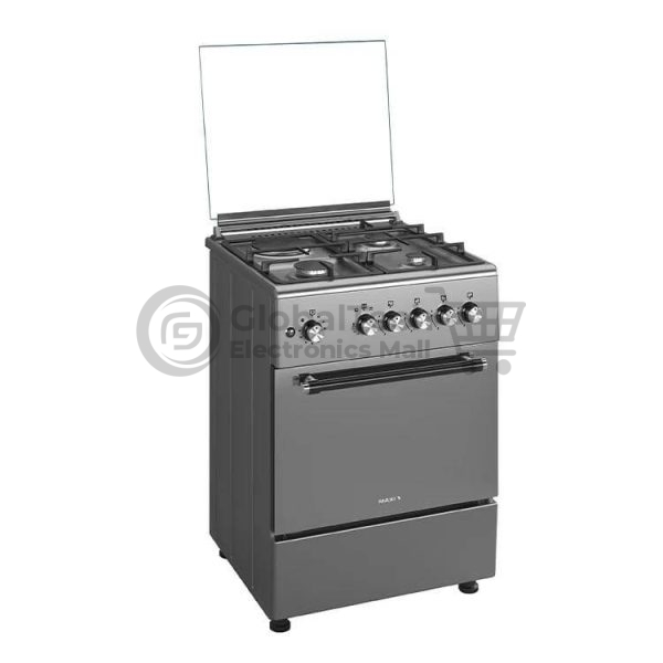 Maxi 60x60 cm Gas Cooker – 3+1 Burners, IGL Inox (TR)
