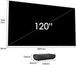 Hisense 120-Inch L9 Series 4K Smart Laser TV