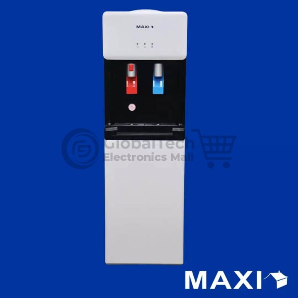Maxi Water Dispenser with Bottom Fridge 2 Faucets (1675S-B)