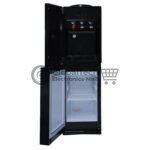 Maxi 3-Faucet Water Dispenser with Bottom Fridge –1730S-B