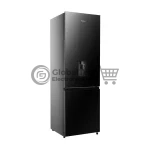 Hisense 349L Bottom Freezer Fridge (349DR) Black Glass Doors