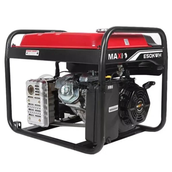 Maxi 6.25kVA 5kW Eco Generator with Key & Wheels E50KWH