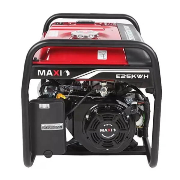 Maxi Generator 3.1kVA 2.5kW Key Start with Wheels (E25KWH)