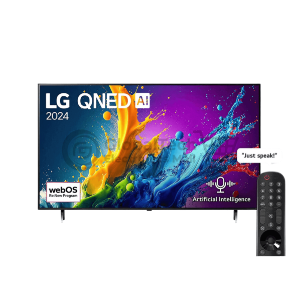 LG 65 QNED80T6B 4K QNED Smart TV