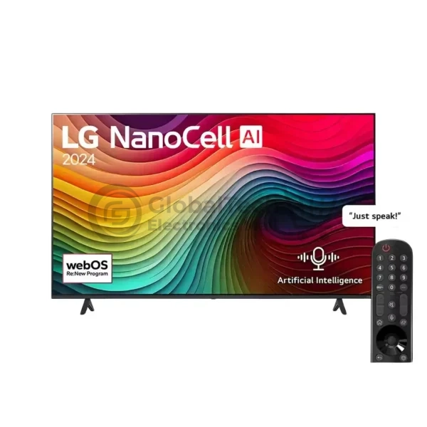 LG 65-Inch NanoCell NANO80 4K Smart TV