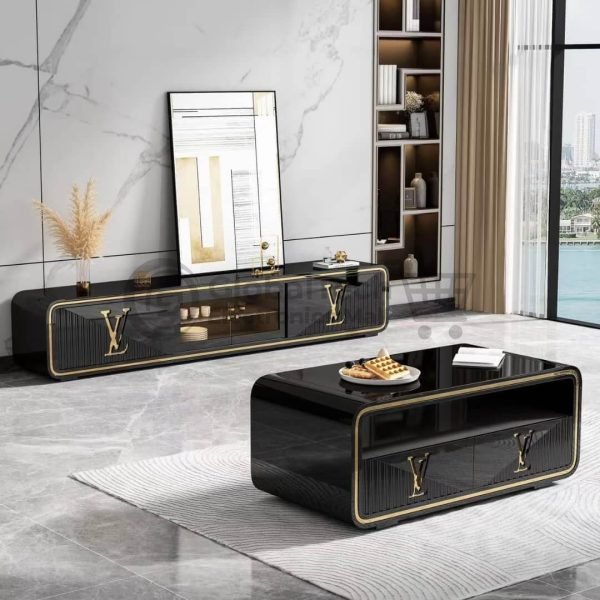 Classic Foreign TV Stand with Centre Table