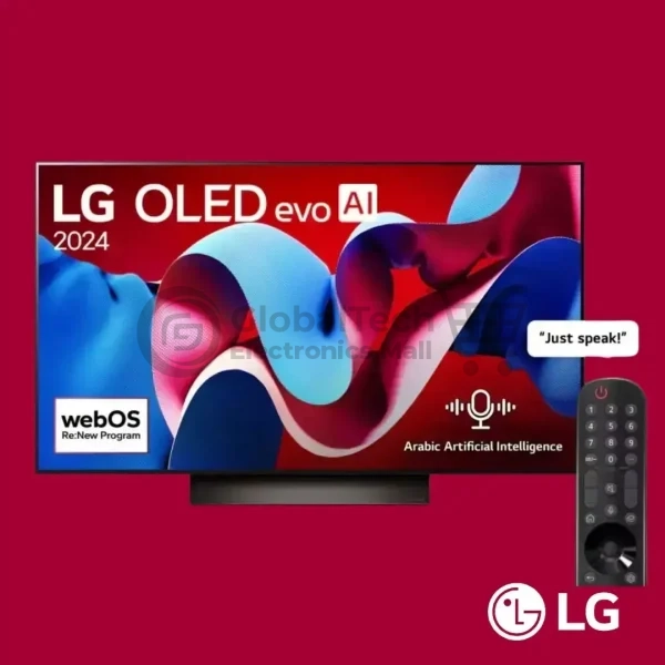 LG 55 OLED C4 4K TV with webOS24