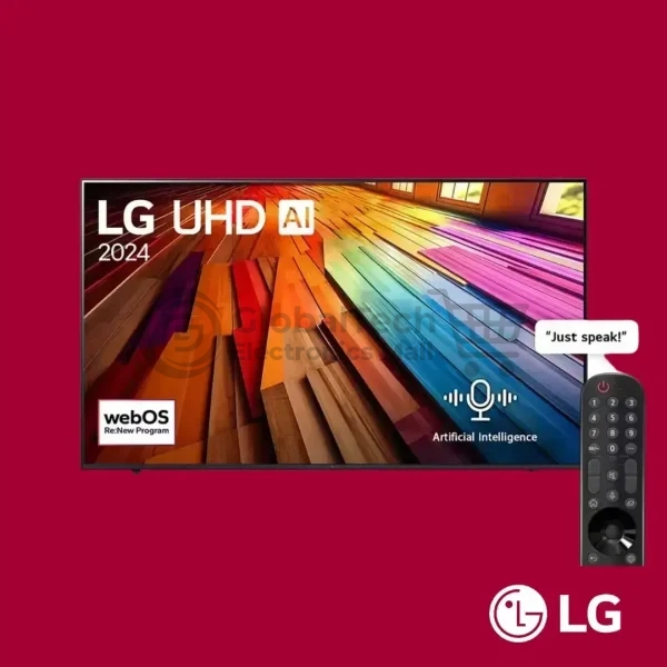 LG 86 4K UHD Smart TV UT80 webOS 24