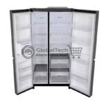 LG 674L Side-by-Side Refrigerator (GC-B257KQJW) – Matte Black