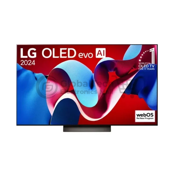 LG 83 OLED C4 4K Smart TV (2024) with AI & Dolby Vision