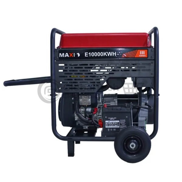 Maxi 12.5kVA 10kW Generator with Key & Wheels E10000KWH