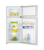 Haier Thermocool 95L Double Door Fridge – Silver (95BEX R6)