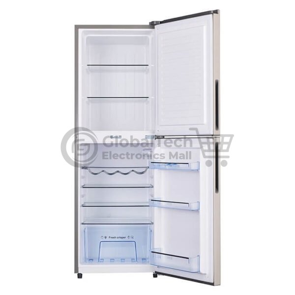 Haier 250L Double Door Refrigerator – HRF-250BLUX SLV