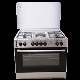 Thermocool MADAME 904G1E OG-9841 INX 4+1 Burner Gas Cooker with Oven