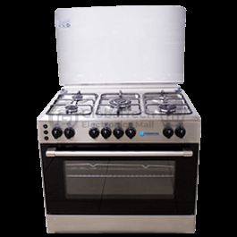 Haier Thermocool MADAME 905G 5-Burner Gas Cooker with Oven (OG-9850 INX)