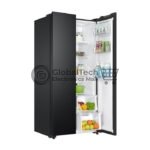 Haier Thermocool Side-by-Side Fridge 520L – HRF-520IBS (Black)