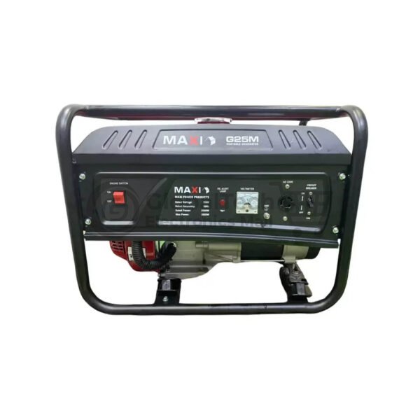 Maxi G25M Generator – 3.1kVA 2.5kW Manual Start