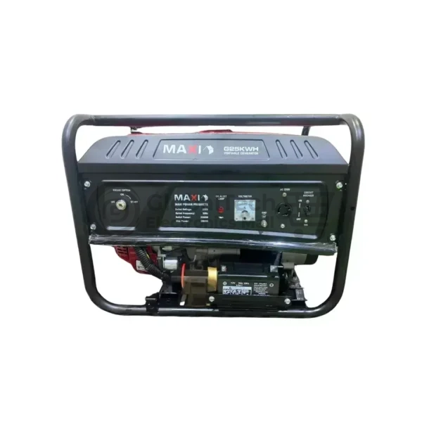 Maxi 3.1kVA Generator 2.5kW Key Start + Wheels (G25KWH)