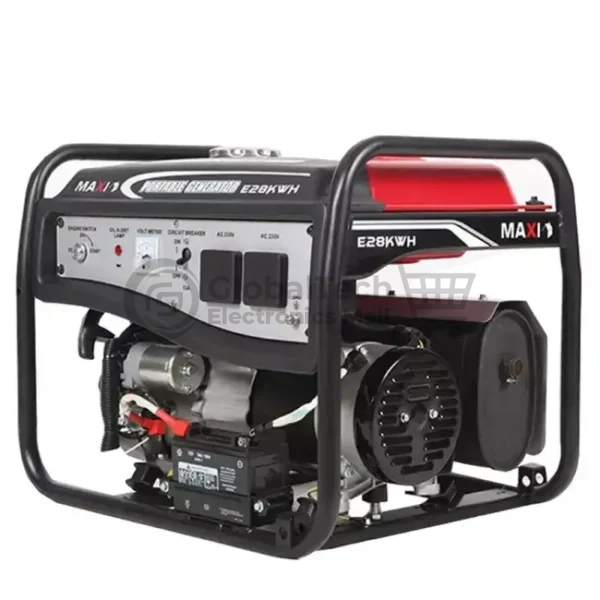 Maxi 3.5 kVA 2.8 kW Generator with Key & Wheels (E28KWH)