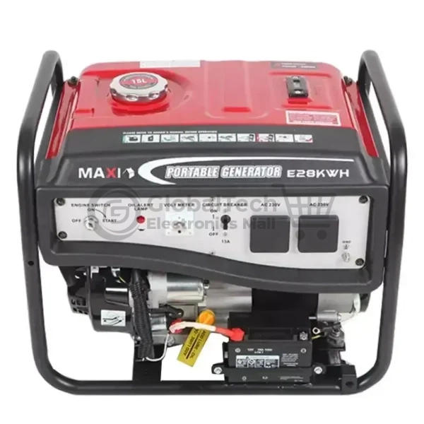 Maxi 3.5 kVA 2.8 kW Generator with Key & Wheels (E28KWH)