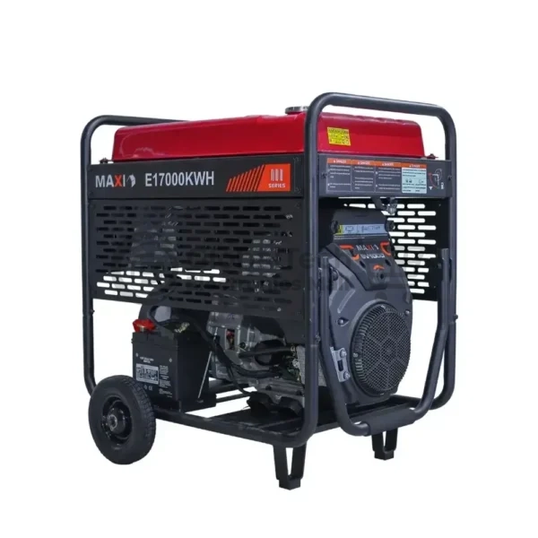 Maxi 3-Phase Generator 21.25kVA 17kW Key Start + Wheels (E17000KWH)