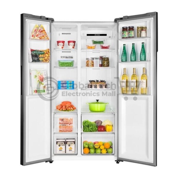 Haier 619L Side-by-Side Refrigerator – HRF-619SI(B) R6
