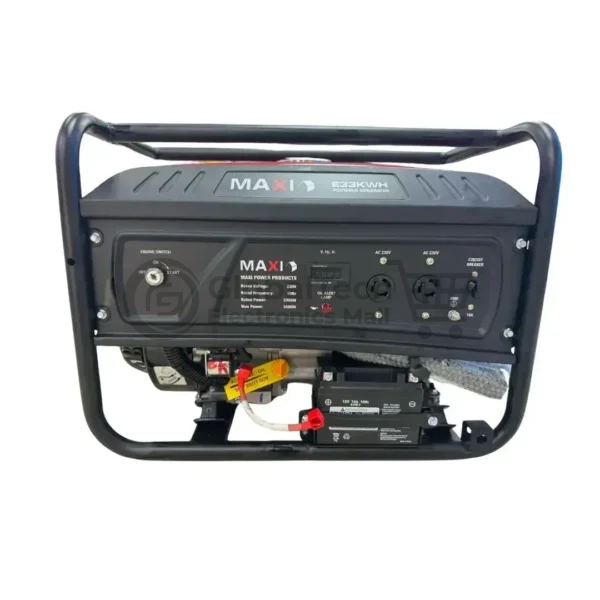 Maxi 4.1kVA Generator 3.3kW Electric Start with Key & Wheels (E33KWH)