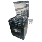 Phiima 60x60cm 3 Gas + 1 Electric Burner Range with Electric Oven