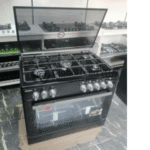Phiima 90x60cm Freestanding 5-Burner Gas Range with Electric Oven