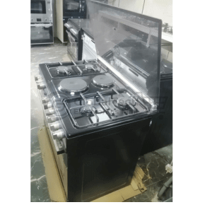 Phiima 90cm Freestanding 4 Gas + 2 Electric Hob with Electric Oven